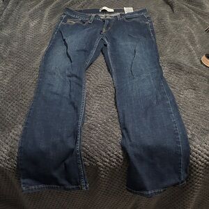 Levi’s Women’s Classic Dark Blue Flare Jeans